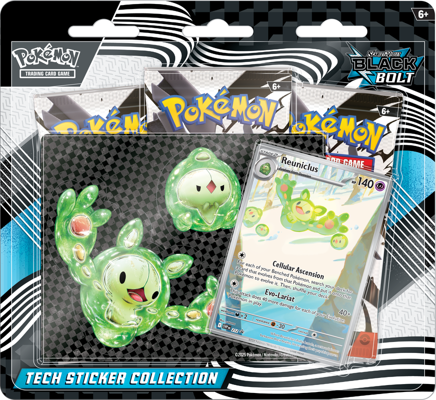 SV 10.5 Black Bolt - Tech Sticker Collection INGLÉS