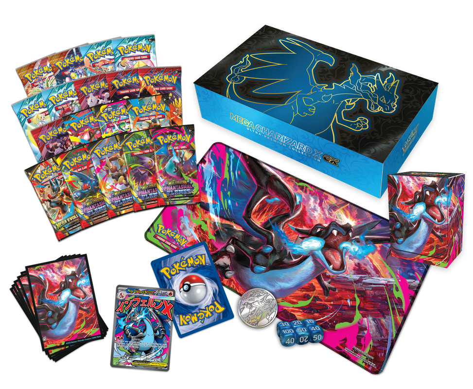 Mega Charizard X ex Ultra Premium Collection ESPAÑOL