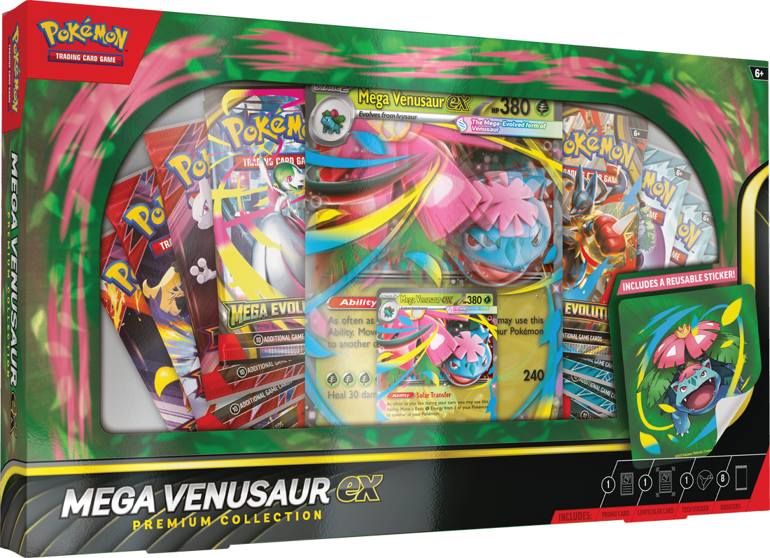 Mega Venusaur ex Premium Collection ESPAÑOL