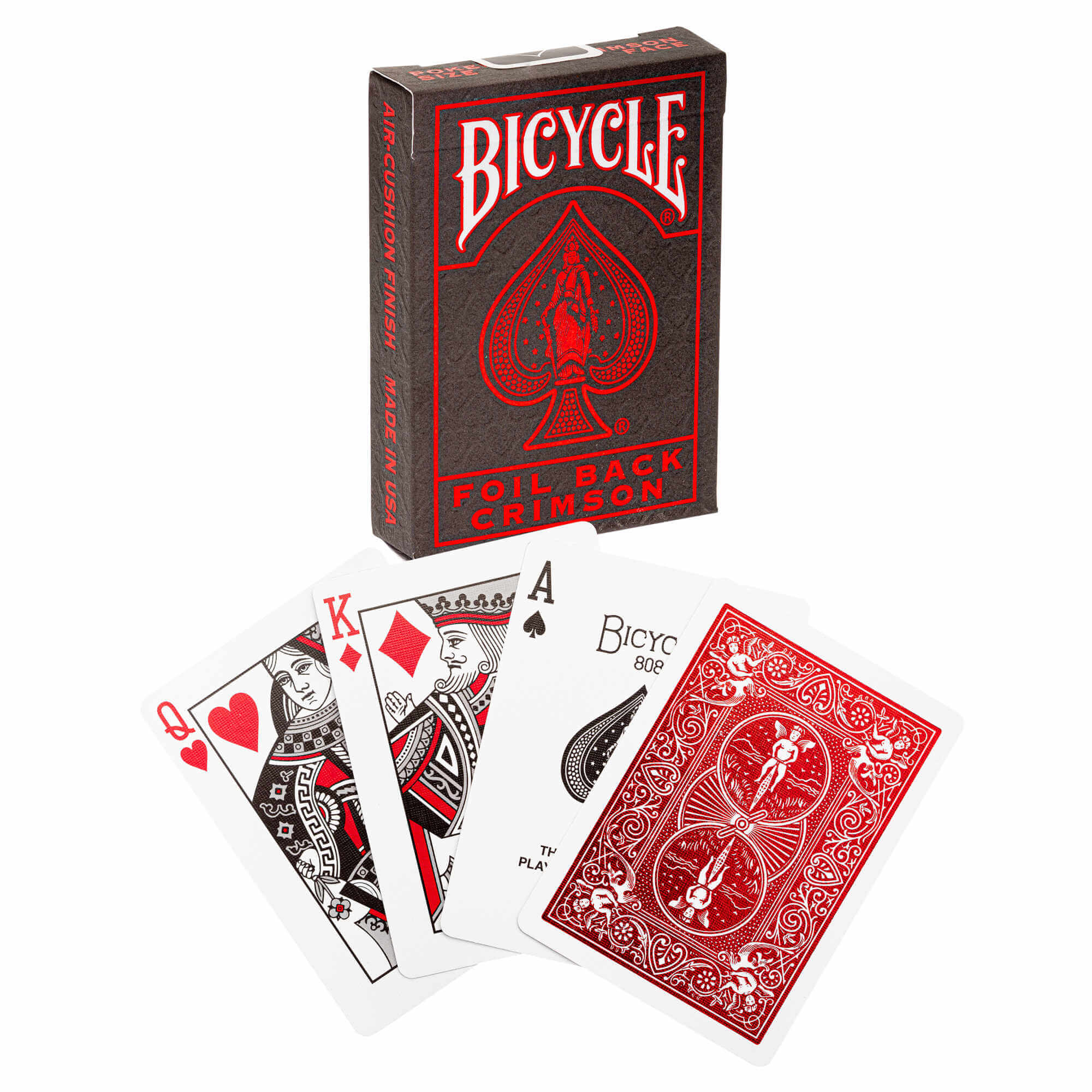 Naipes Bicycle Ultimates - MetalLuxe Crimson - Rojo