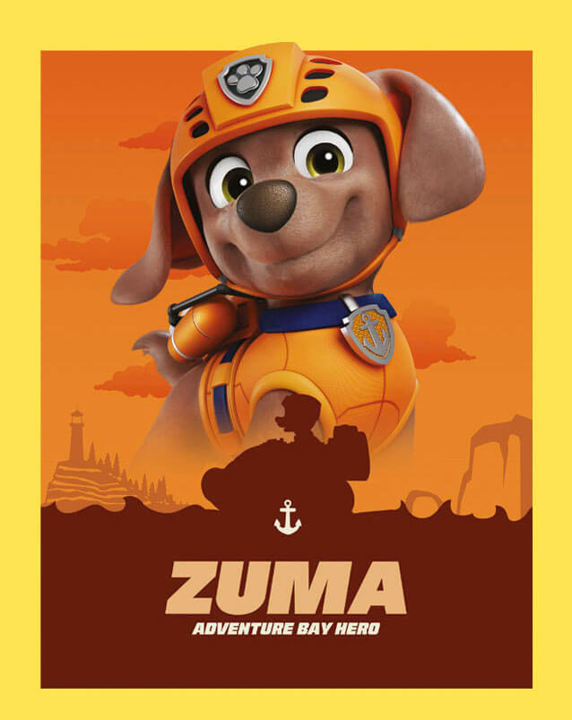 25 sobres Paw Patrol - Héroes de Bahía Aventura