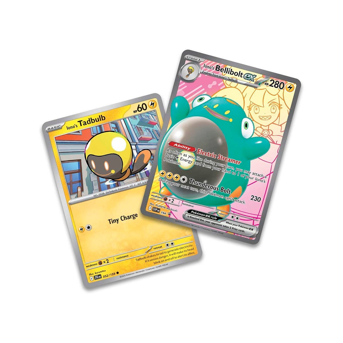 Iono's Bellibolt ex Premium Collection INGLÉS