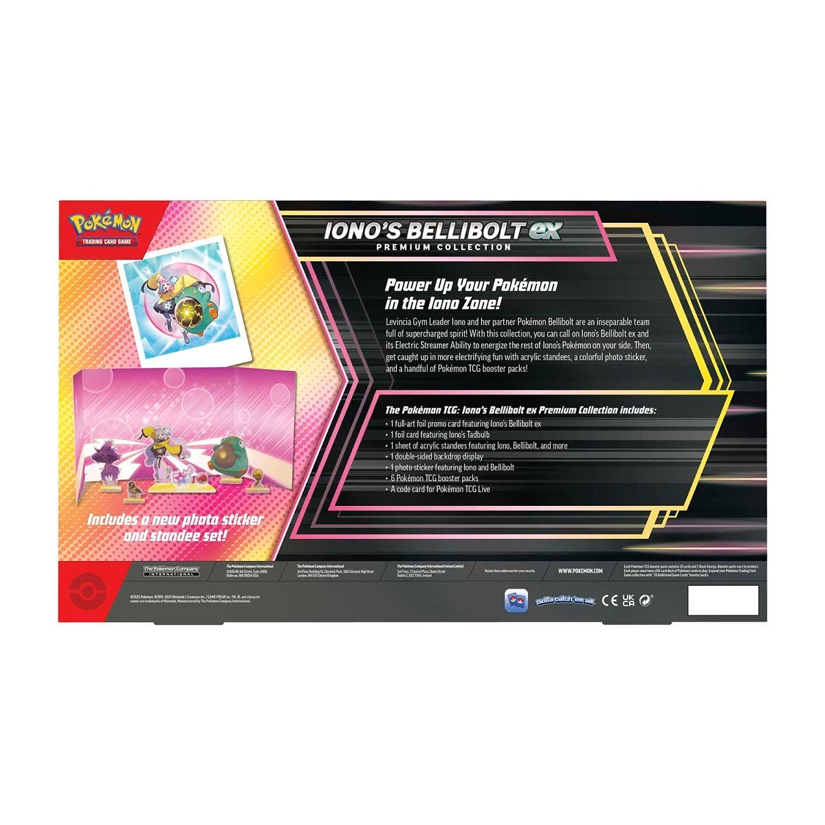 Iono's Bellibolt ex Premium Collection INGLÉS