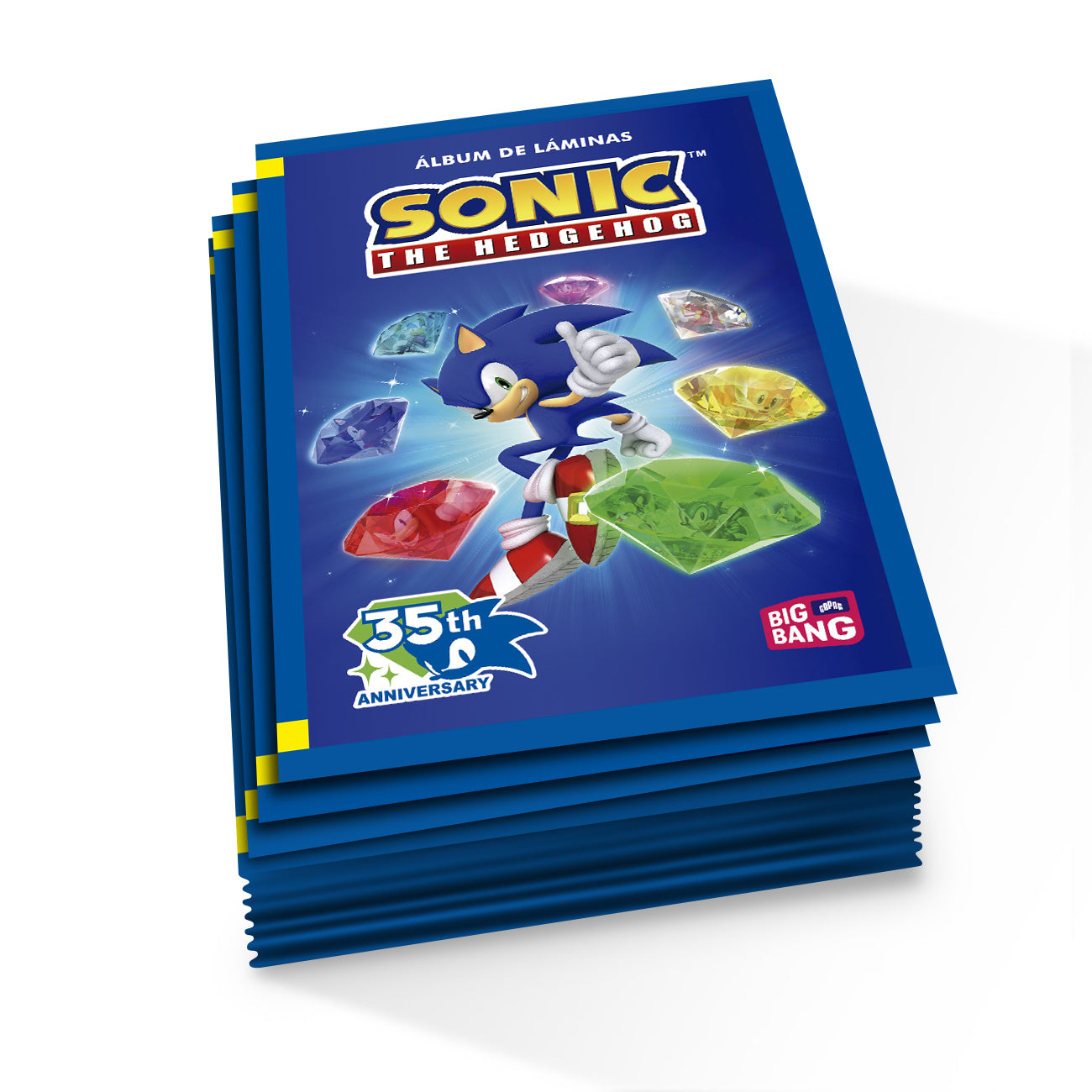 25 sobres Sonic "The Hedgehog" 35° Aniversario (2025)
