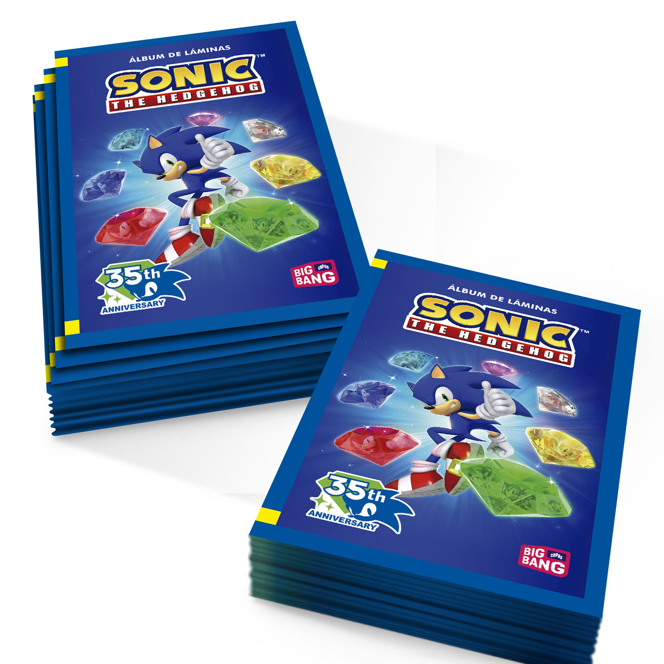 50 sobres Sonic "The Hedgehog" 35° Aniversario (2025)