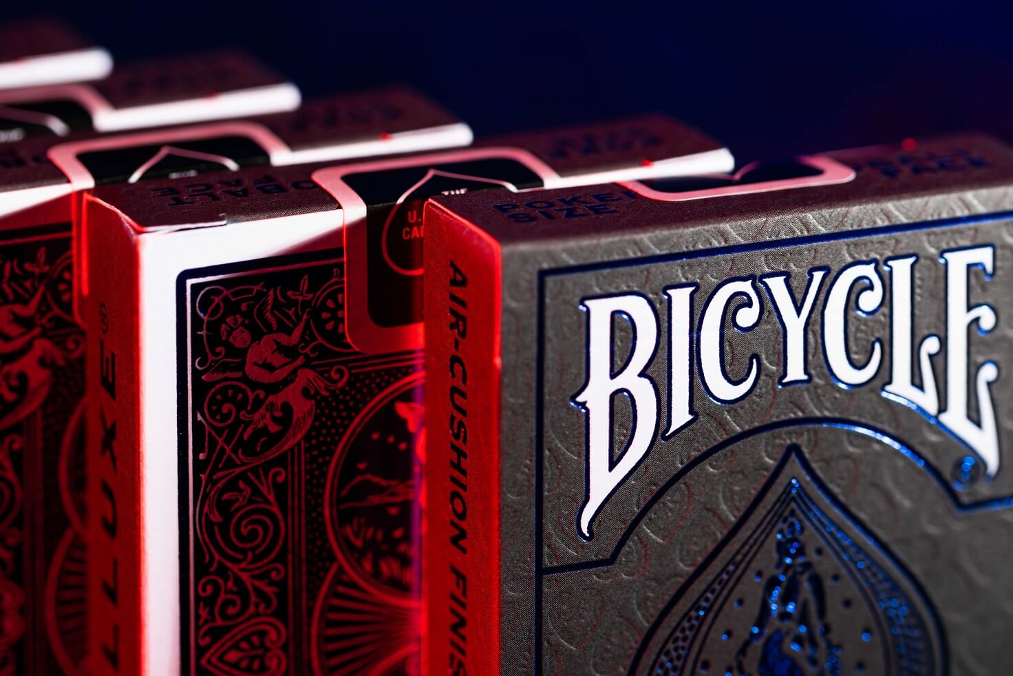 Naipes Bicycle Ultimates - MetalLuxe Cobalt - Azul