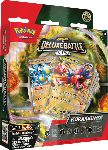 Pokémon - Miraidon / Koraidon ex Deluxe Battle Deck - Español