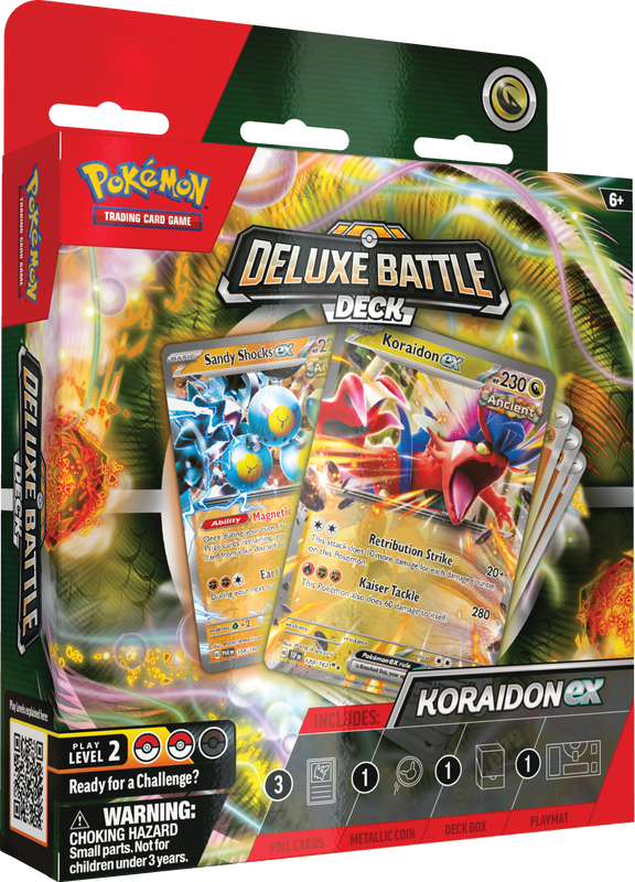 Pokémon - Miraidon / Koraidon ex Deluxe Battle Deck - Español