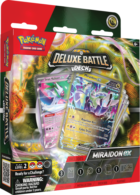 Pokémon - Miraidon / Koraidon ex Deluxe Battle Deck - Español