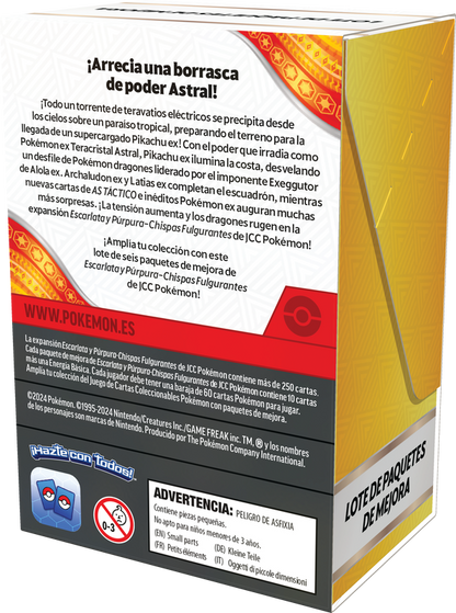 Surging Sparks Booster Bundle ESPAÑOL