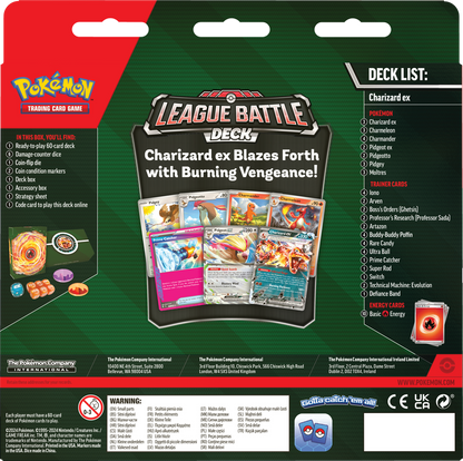 Charizard ex League Battle Deck INGLÉS