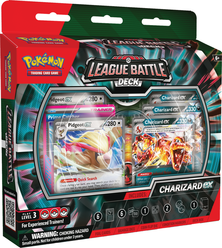 Charizard ex League Battle Deck INGLÉS