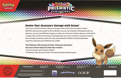 2° SELECCIÓN SV8.5 Prismatic Evolutions  Accessory Pouch ESPAÑOL
