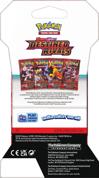 Destined Rivals Booster – inglés – reverso