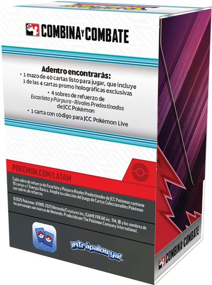 SV10 Destined Rivals - Build & Battle Box ESPAÑOL