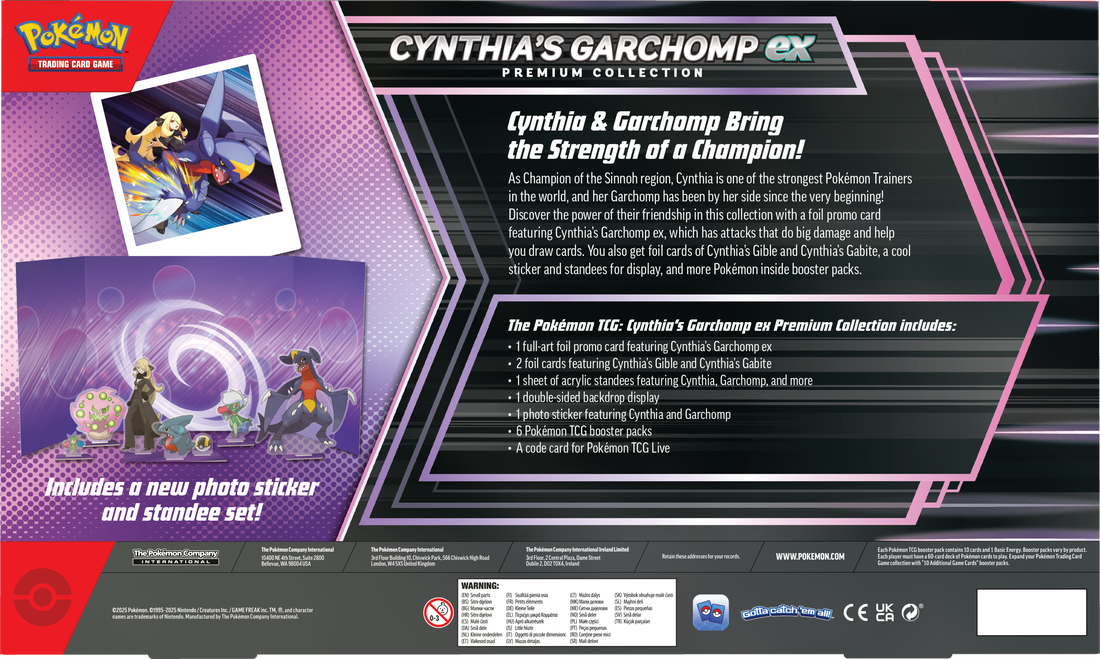 Cynthias Garchomp ex Premium Collection ESPAÑOL