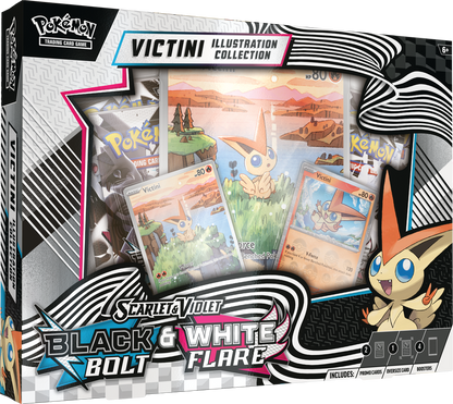 SV 10.5 Black Bolt & White Flare - Unova Illustration Collection INGLÉS