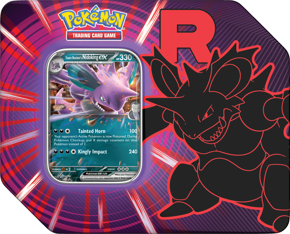 Team Rocket Tin – Nidoking