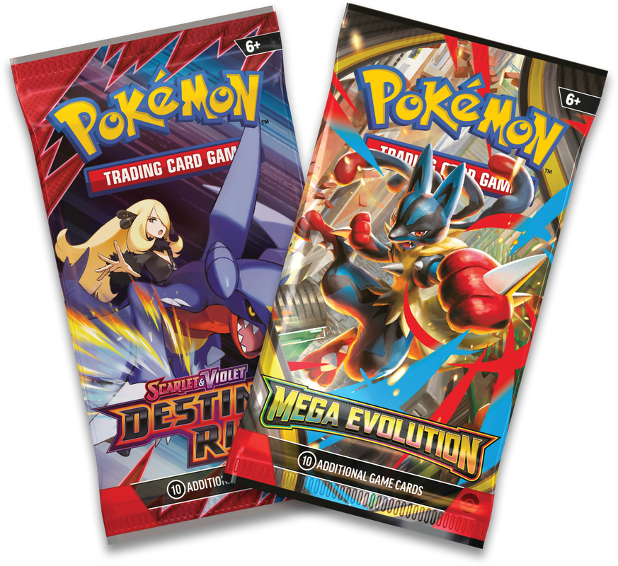 Mega Heroes Mini Tin – contenido