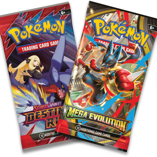 Mega Heroes Mini Tin – contenido