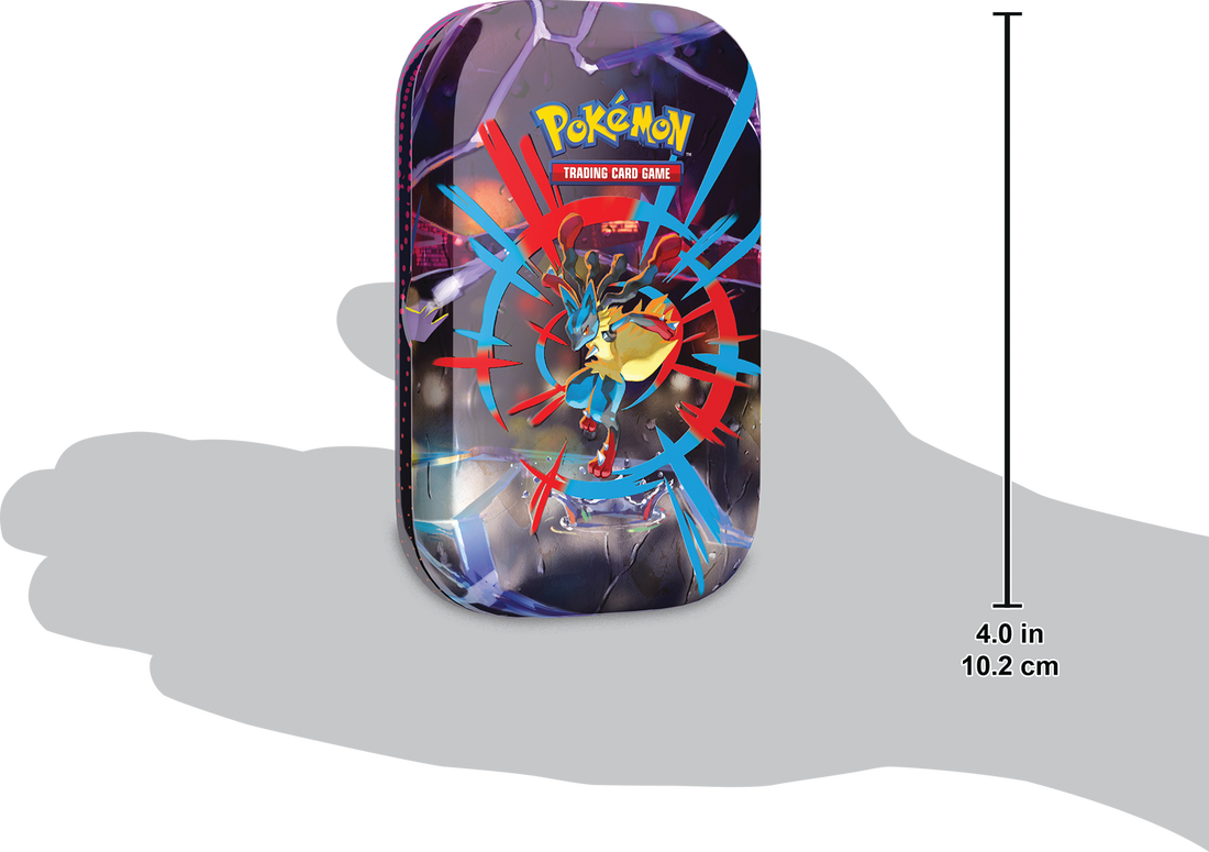 Mega Heroes Mini Tin – Mega Lucario
