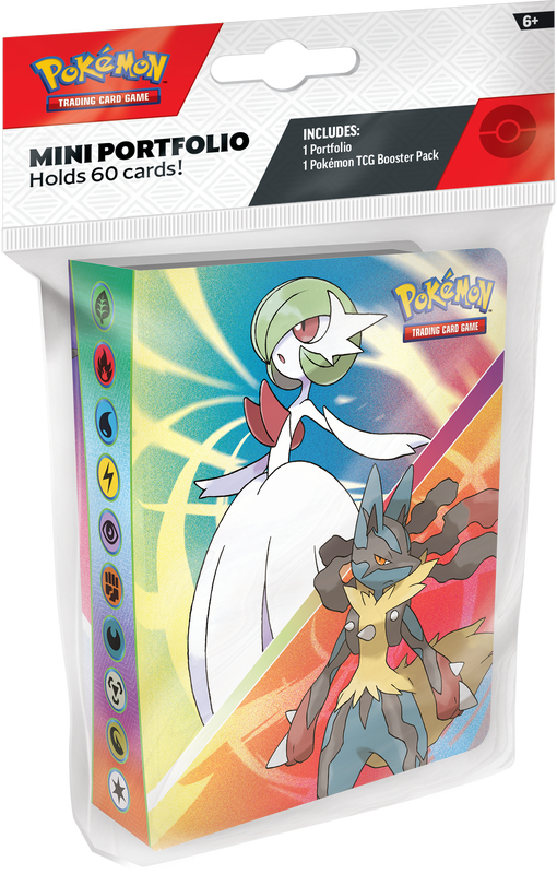 Mega Evolution Mini Portfolio – español – frente