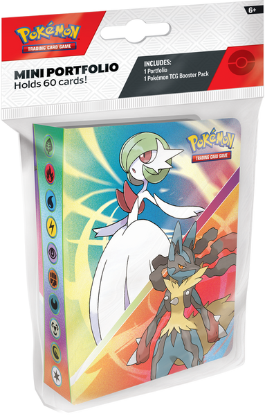 Mega Evolution Mini Portfolio – español – frente