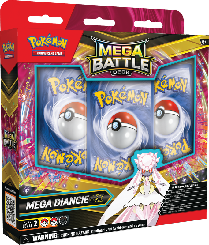Mega Battle Deck Diancie ex – inglés – mazo