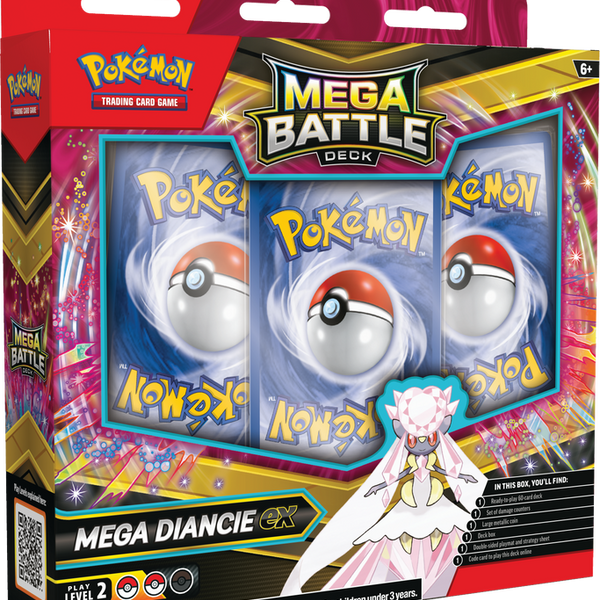 Mega Battle Deck Diancie ex – inglés – mazo