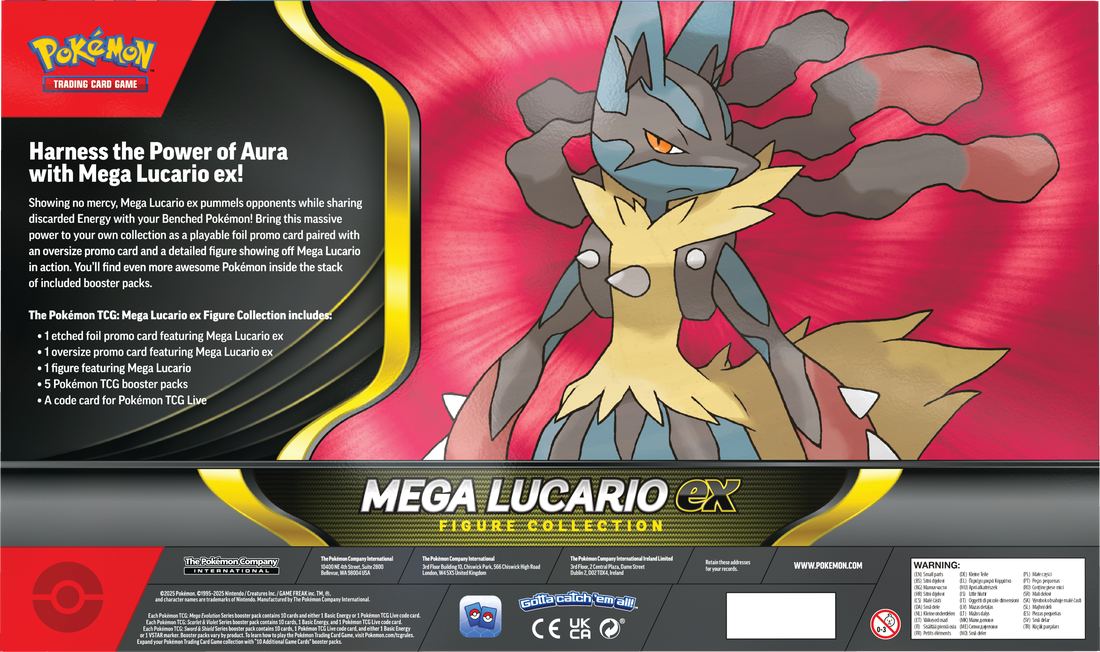 Mega Lucario ex Figure Collection ESPAÑOL