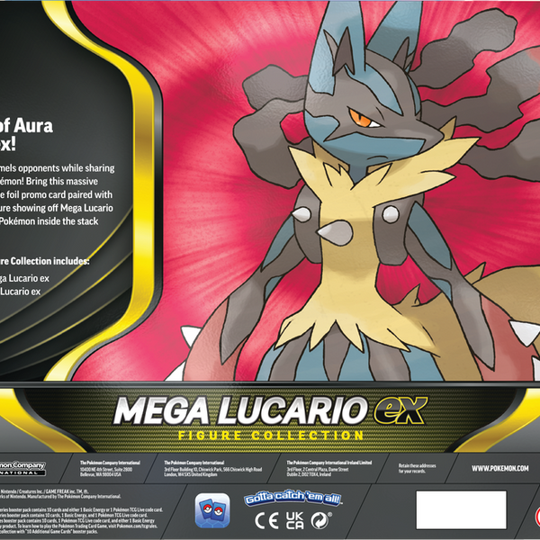 Mega Lucario ex Figure Collection ESPAÑOL