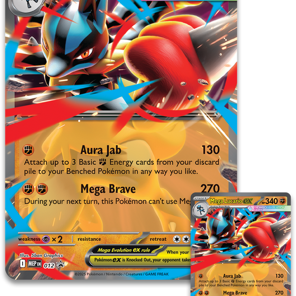 Mega Lucario ex Figure Collection ESPAÑOL