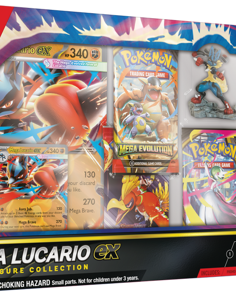 Mega Lucario ex Figure Collection ESPAÑOL