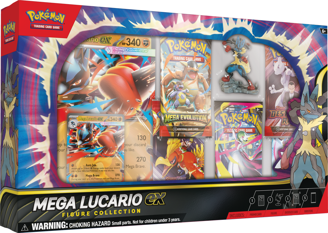 Mega Lucario ex Figure Collection ESPAÑOL