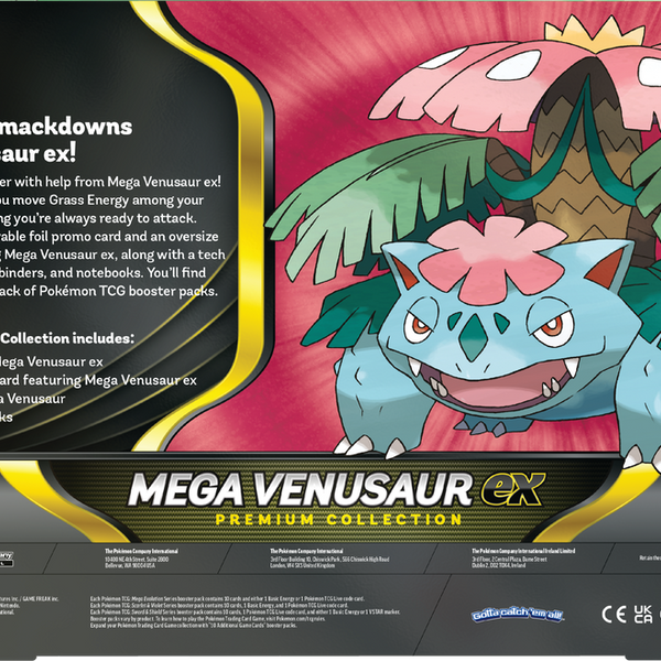 Mega Venusaur ex Premium Collection ESPAÑOL
