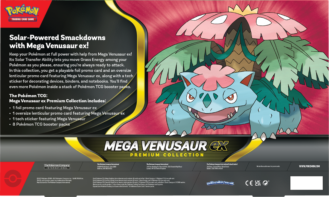 Mega Venusaur ex Premium Collection ESPAÑOL