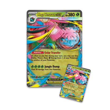 Mega Venusaur ex Premium Collection ESPAÑOL