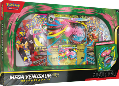 Mega Venusaur ex Premium Collection ESPAÑOL
