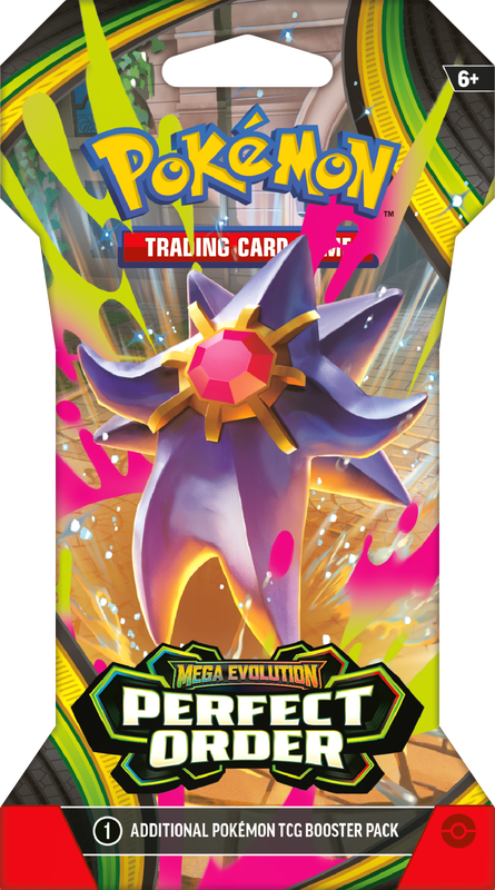 Perfect Order Sleeved Booster – Mega Starmie