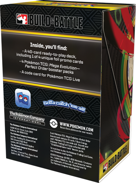 Perfect Order Build & Battle Box – Inglés – reverso
