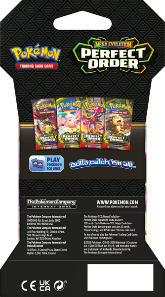 Perfect Order Sleeved Booster – reverso