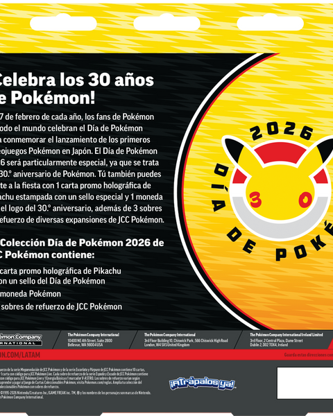 Pokémon Day 2026 Collection ESPAÑOL