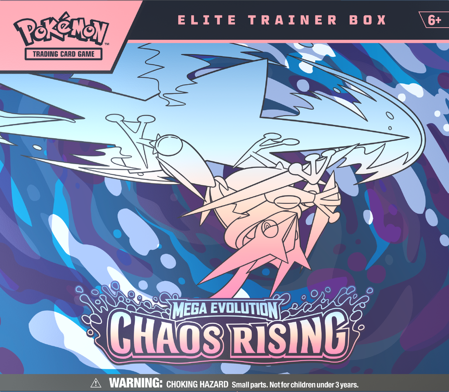 Elite Trainer Box Chaos Rising – inglés – frente