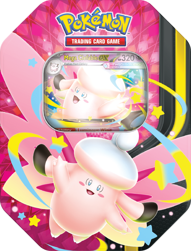 Mega Moonlit Tin – Mega Clefable