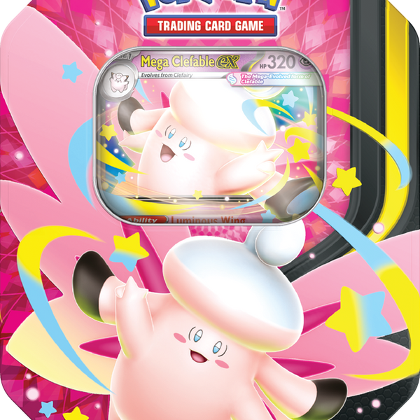 Mega Moonlit Tin – Mega Clefable