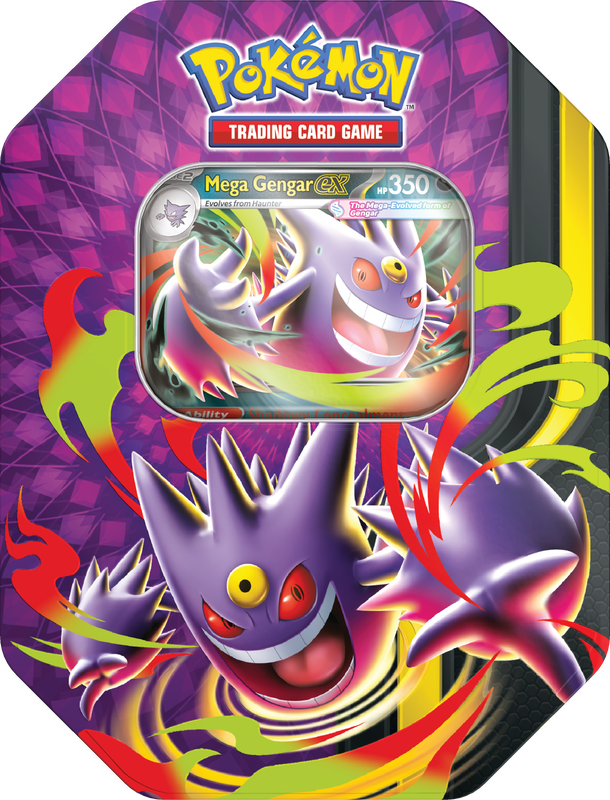 Mega Moonlit Tin – Mega Gengar