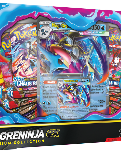 Mega Greninja ex Premium Collection INGLÉS