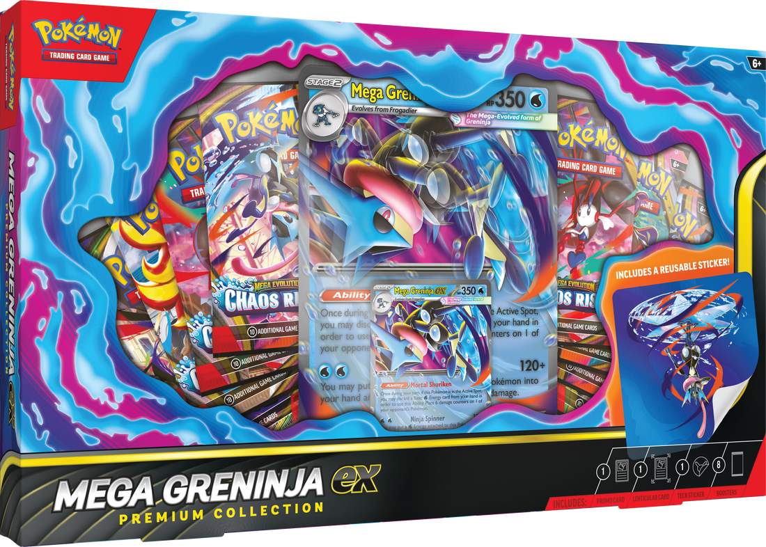Mega Greninja ex Premium Collection INGLÉS