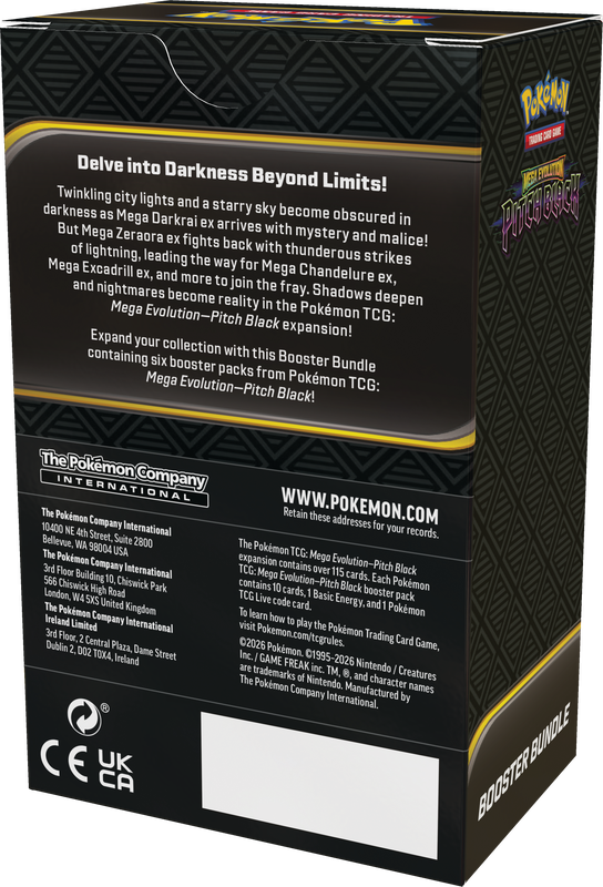 Pitch Black Booster Bundle – inglés – reverso