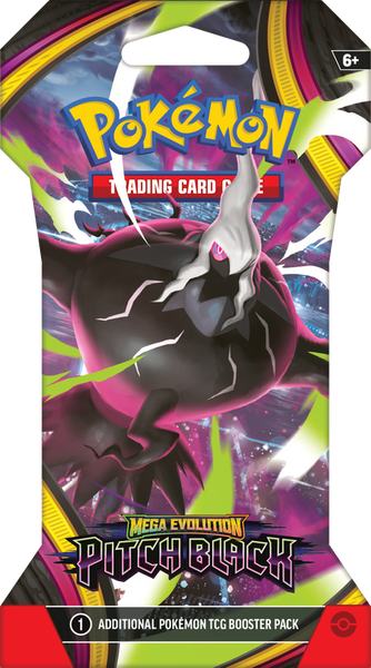 Pitch Black Sleeved Booster – Inglés – Mega Darkrai